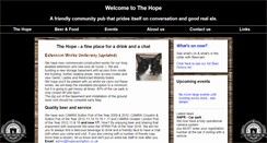 Desktop Screenshot of hopecarshalton.co.uk